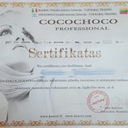 Cocochoco sertifikatas Cocochoco sertifikatas