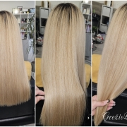 Plaukų tiesinimas keratinu GK Hair plauku tiesinimas keratinu grozio linija